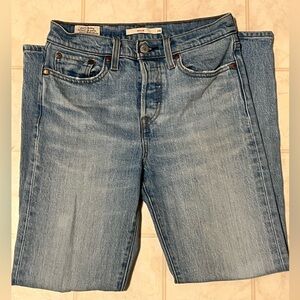 Levi Strauss & Co Wedgie Denim Straight Leg Jeans